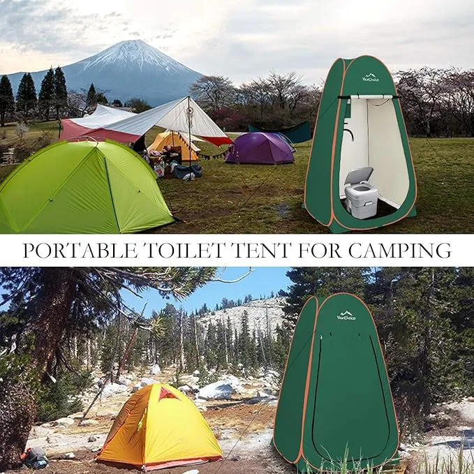 Your Choice Oversized 6.89FT Pop Up Privacy Tent - Camping Shower Changing Tent, Portable Bathroom Toilet Room
