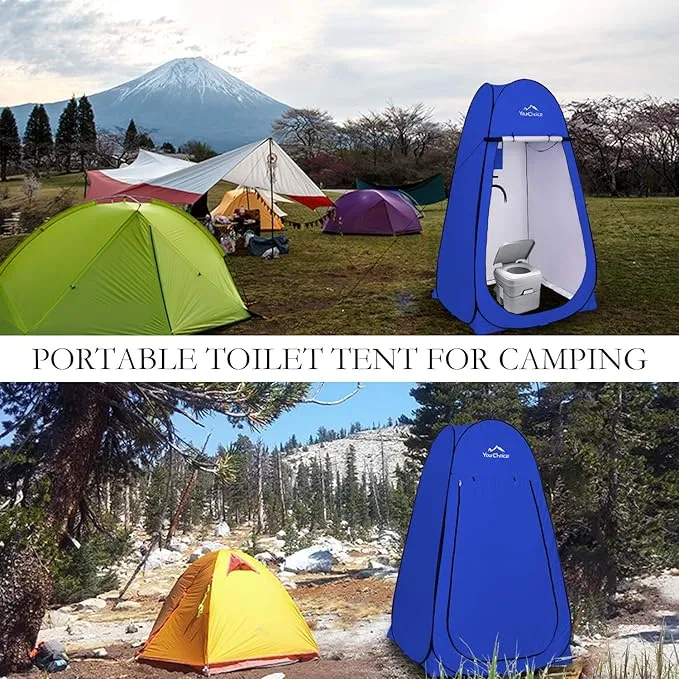 Your Choice Oversized 6.89FT Pop Up Privacy Tent - Camping Shower Changing Tent, Portable Bathroom Toilet Room